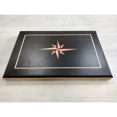 Нарды Роза ветров черное дерево