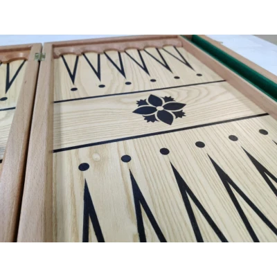 Нарды подарочные большие белые