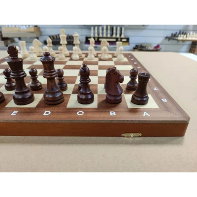 Шахматы деревянные Турнир 5 красное дерево большие