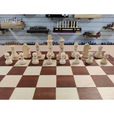 Шахматы деревянные Турнир 5 красное дерево большие