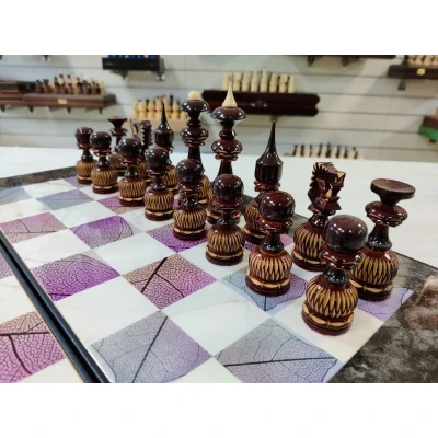 Шахматы подарочные Турецкий гамбит резные с нардами