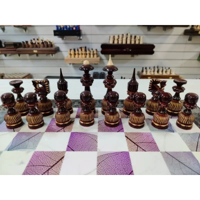 Шахматы подарочные Турецкий гамбит резные с нардами