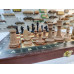 Шахматы деревянные подарочные Тура Люкс с утяжеленными фигурами из бука