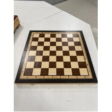 Шахматная доска 47 на 47 см деревянная без фигур