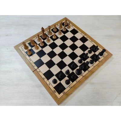 Шахматы турнирные Стаунтон с утяжелением на доске 47 на 47 см