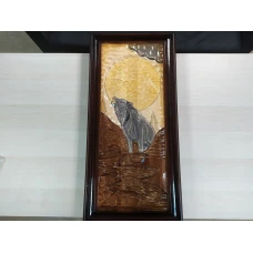 Нарды Волк ручной работы