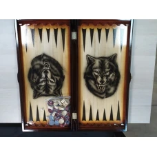 Нарды Волк ручной работы