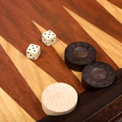 Нарды Волк махагон