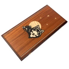 Нарды Волк махагон