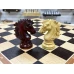 Шахматы в ларце эксклюзивные дуб с ящиками и фигурами Wellington