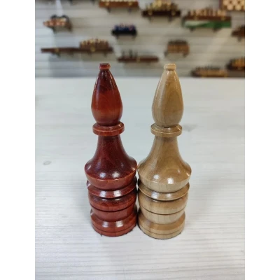 Шахматные фигуры Турнирные клен большие (без доски)