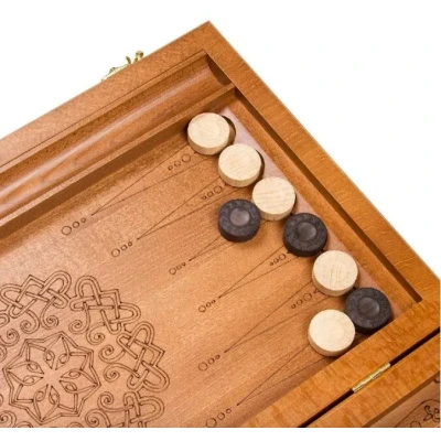 Нарды подарочные с объемной резьбой Куликовская битва  50х50 см