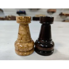 Шахматные фигуры Карельская береза большие