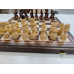  Шахматы ручной работы Точенка резная на большой доске из ореха