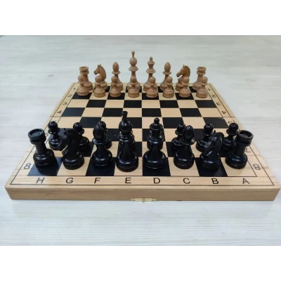  Шахматы Турнирные из бука на доске 41.5 на 41.5 см фигуры с утяжелением