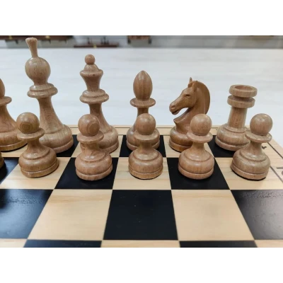  Шахматы Турнирные из бука на доске 41.5 на 41.5 см фигуры с утяжелением
