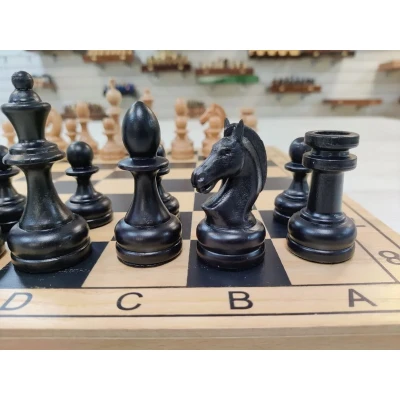 Шахматы Турнирные из бука на доске 41.5 на 41.5 см фигуры с утяжелением