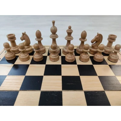  Шахматы Турнирные из бука на доске 41.5 на 41.5 см фигуры с утяжелением