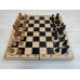 Шахматы шашки авангард с утяжелением средние на доске из бука