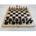 Шахматы шашки Авангард с утяжелением средние на доске из бука