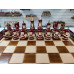 Шахматы нарды шашки резные ручной работы Тигр большие 60 на 60 см