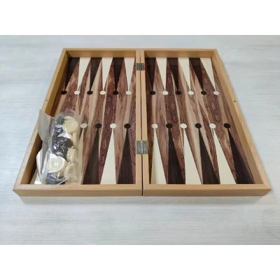 Шахматы нарды шашки Американский орех с фигурами из клена большие