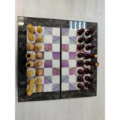 Шахматы, нарды, шашки Вдохновение с резными фигурами Точенка