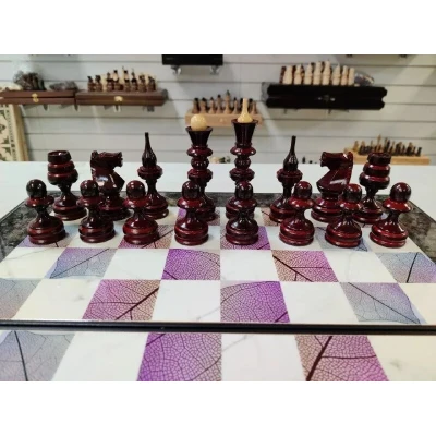 Шахматы, нарды, шашки Вдохновение с резными фигурами Точенка