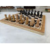  Шахматы деревянные турнирные из бука большие доска 47 на 47 см