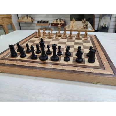 Шахматы Турнир орех/бук 50 см