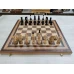 Шахматы подарочные Клен/орех