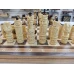  Шахматы резные ручной работы Богатыри из ореха и липы