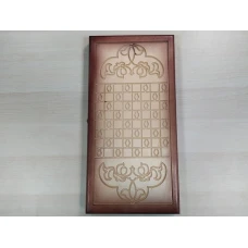 Нарды Змея с резьбой средние