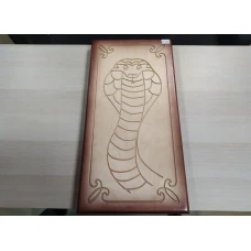 Нарды Змея большие с резьбой