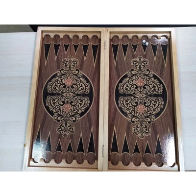 Нарды Змея большие с резьбой