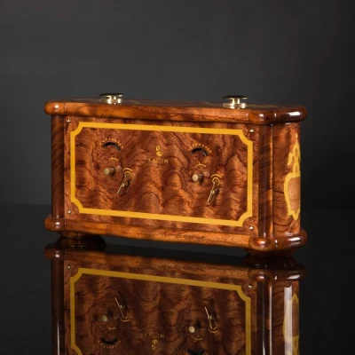 Шахматные часы Барокко из бубинго