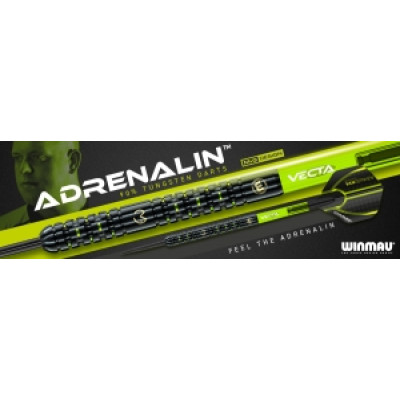 Чемпионские дротики Winmau MvG Adrenalin steeltip 24gr (профессиональный уровень)
