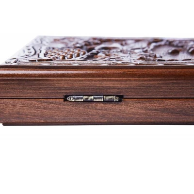 Нарды резные Всадник с ручкой 50, Haleyan