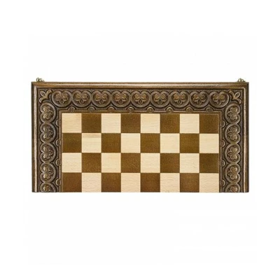 Доска шахматная резная Лотос 40  Haleyan