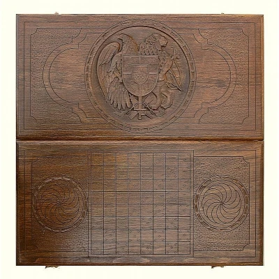 Нарды резные Герб Армении 3, Ustyan