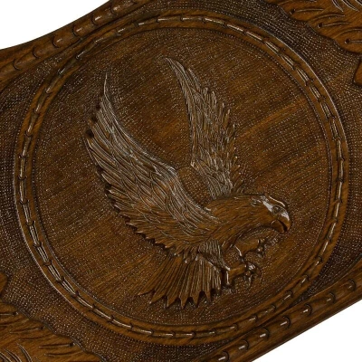 Нарды резные Орел 2 с ручкой 60, Haleyan