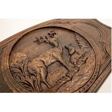 Нарды резные Олень 2   Simonyan