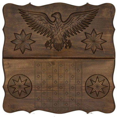 Нарды резные Орел-4