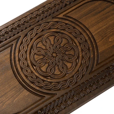 Нарды резные Армянский узор-2 большие, Haleyan