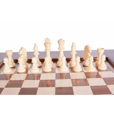 Стол ломберный шахматный Классический, 2 табурета, Ustyan