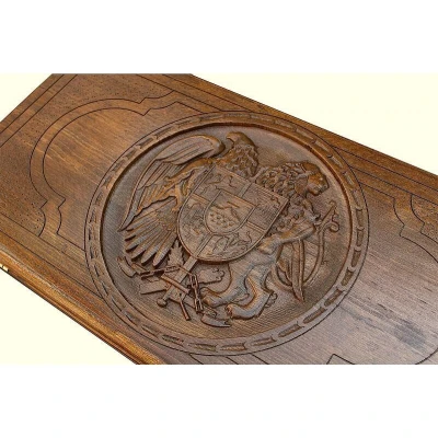 Нарды резные Герб Армении 3, Ustyan