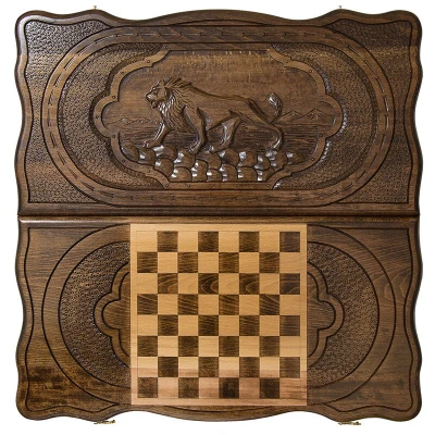 Нарды резные Лев, Mirzoyan