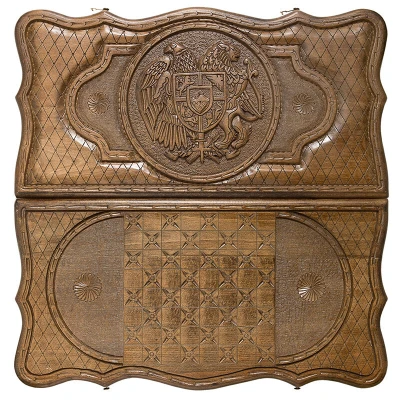 Нарды резные Герб Армении, Petrosyan