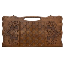 Нарды резные Собачья охота большие, Haleyan