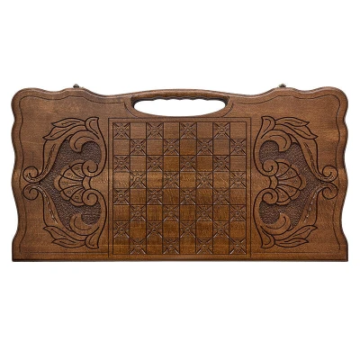 Нарды резные Собачья охота большие, Haleyan